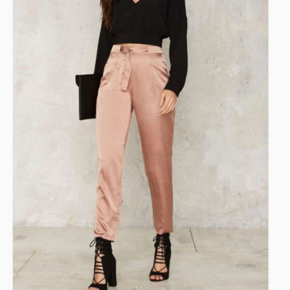 Glamorous Satin Pants